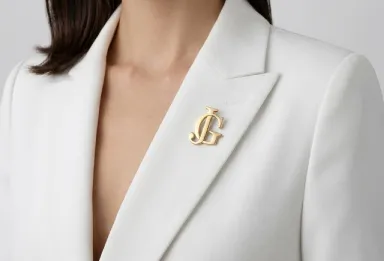 Company & Team Initial Pins Brooches Company & Team Initial Pins Brooches