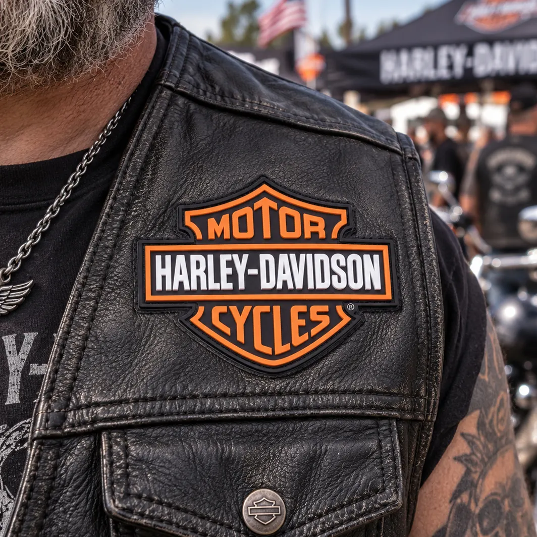 Harley-Davidson Custom PVC Patches Harley-Davidson Custom PVC Patches