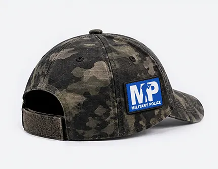 PVC Patches Custom Custom PVC patch size guide for side hat patch placement