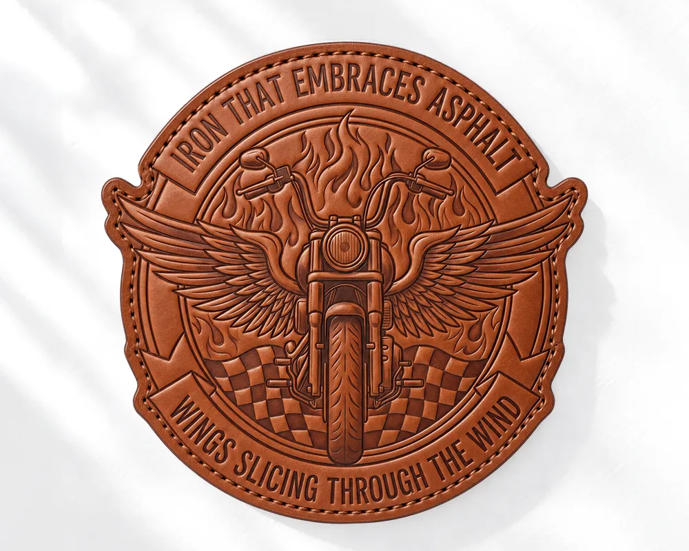 Leather Motorcycle Patches