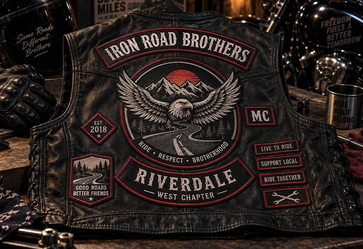 motorcycle clubs patches