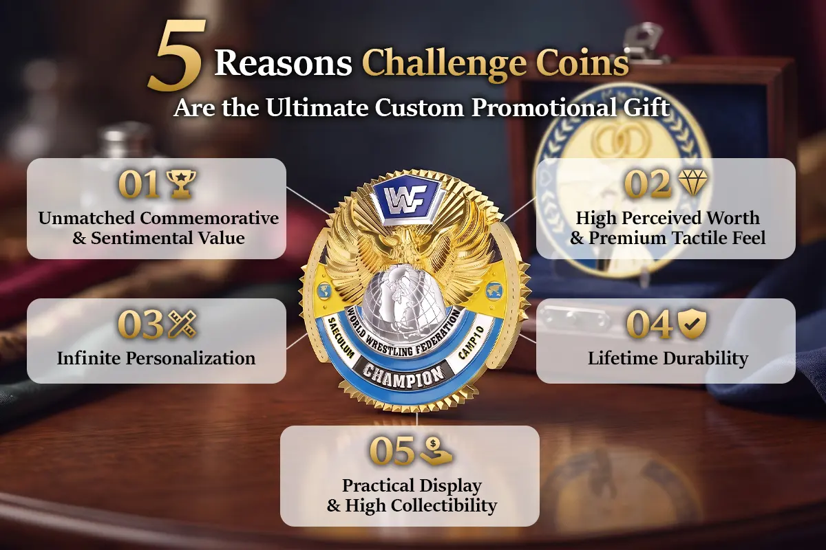 5 Reasons Challenge Coins Are the Ultimate Custom Promotional Gift 5 Reasons Challenge Coins Are the Ultimate Custom Promotional Gift