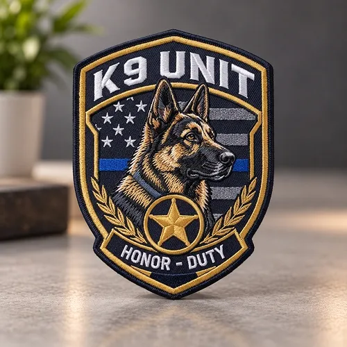 Police Embroidered Patch