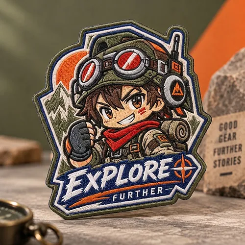 Anime Embroidery Patches