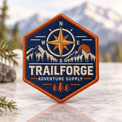 Embroidered Logo Patches
