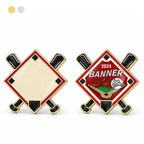 Classic Baseball Pin