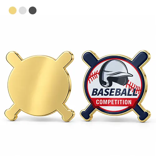 Round Trading Pin