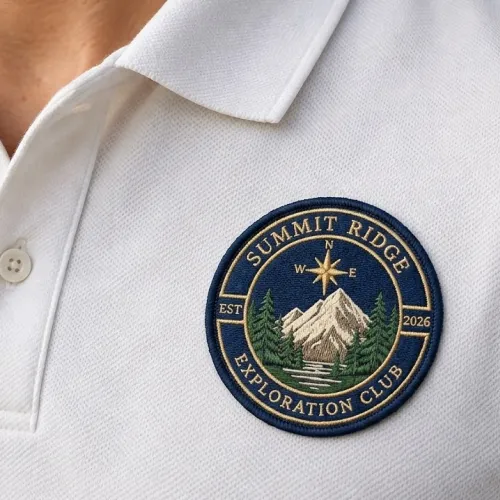 Custom Embroidery Patches for Polo Shirts