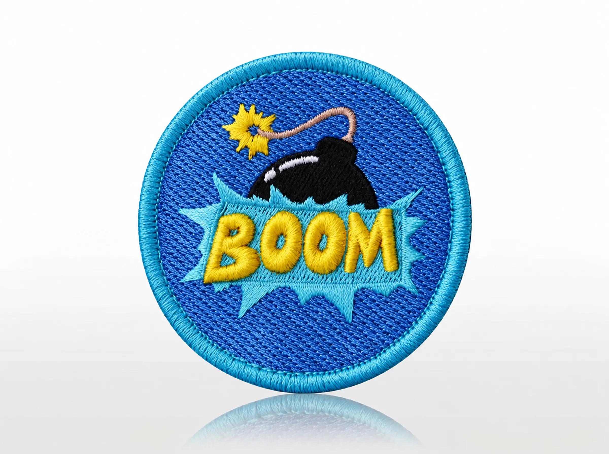 Custom 3D Embroidered Velcro Patches