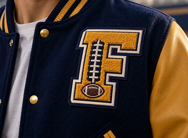 football letterman jacket patches