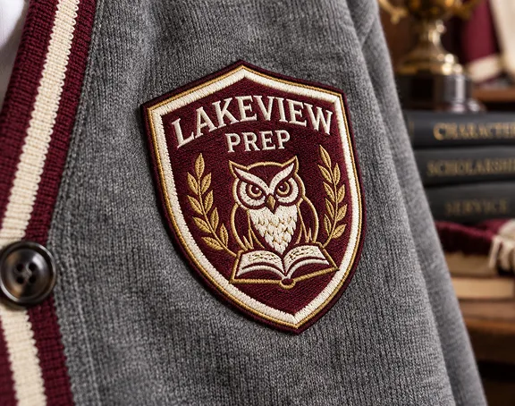  Custom School Patches