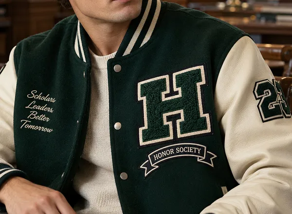 men letterman jacket patches