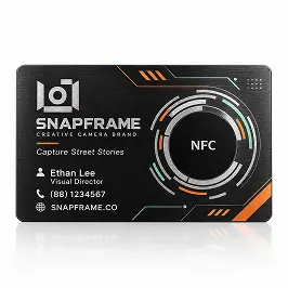 NFC Black Business Cards NFC Black Business Cards