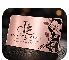 Rose Gold Metal Business Cards Rose Gold Metal Business Cards