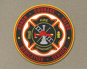 Printed Fire Department Patches Printed Fire Department Patches