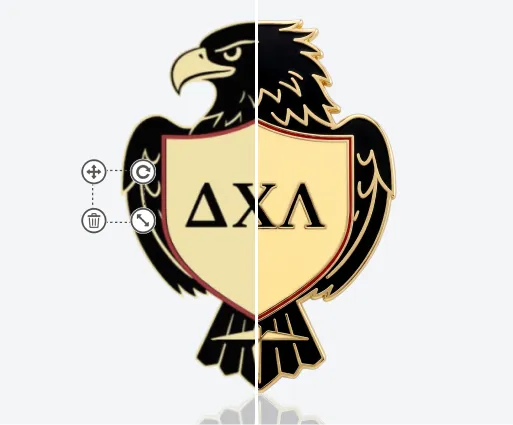 Eagle Shield Fraternity Pins Template Eagle Shield Fraternity Pins Template