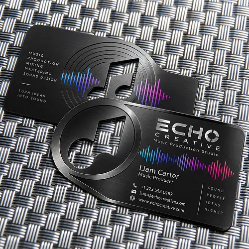 Echo Beat Metal Black Card Echo Beat Metal Black Card