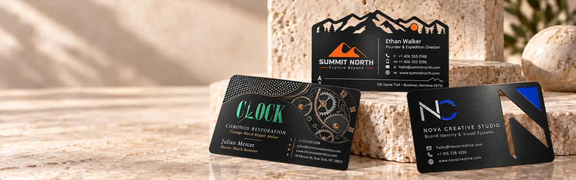 Create Metal Business Card in Just a Few Clicks Create Metal Business Card in Just a Few Clicks