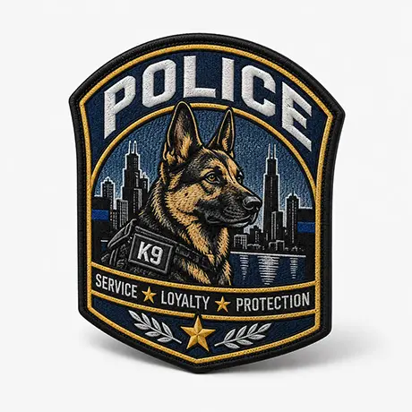 Custom Printed Police Patches Custom Printed Police Patches
