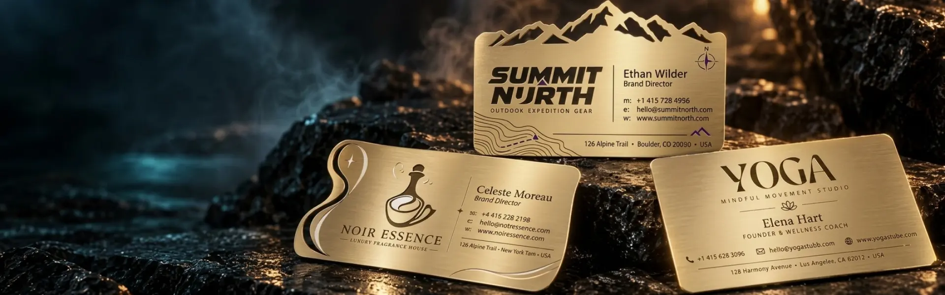 Create Metal Business Card in Just a Few Clicks
