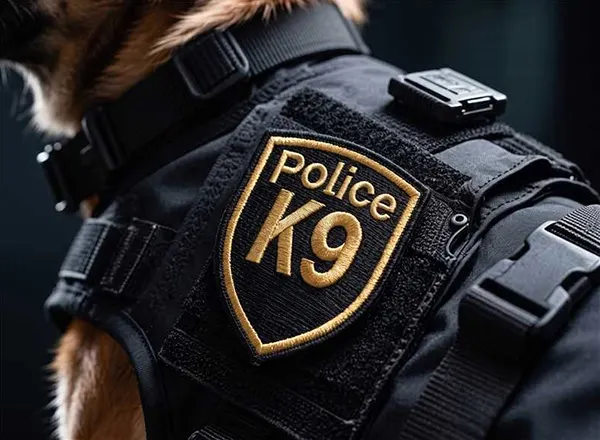 Police K9 Patches