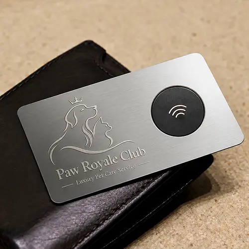 Pet Care Club NFC Metal Cards Pet Care Club NFC Metal Cards