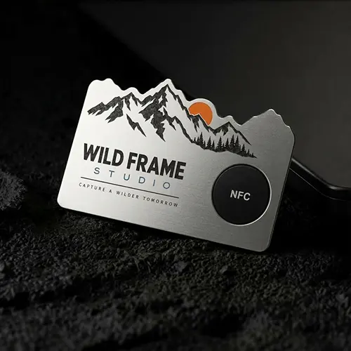 Wild Frame Custom NFC Cards Wild Frame Custom NFC Cards
