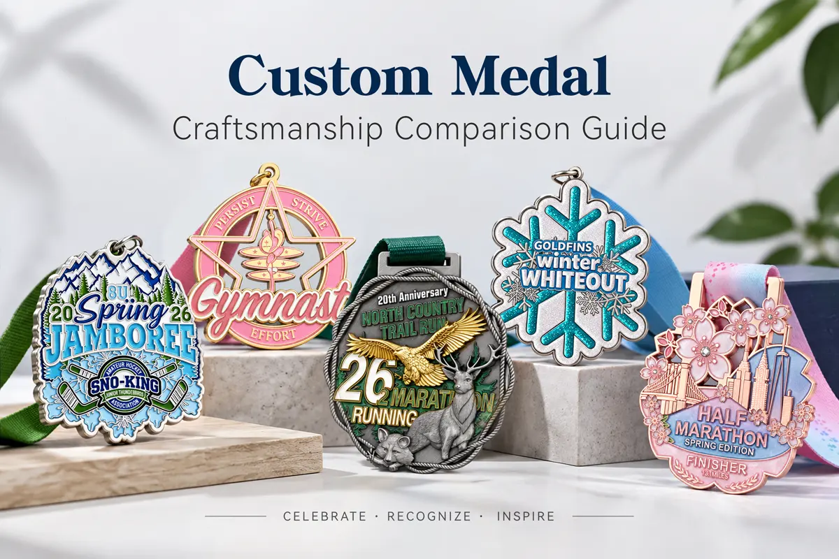 Custom Medal Craftsmanship Comparison Guide Custom Medal Craftsmanship Comparison Guide