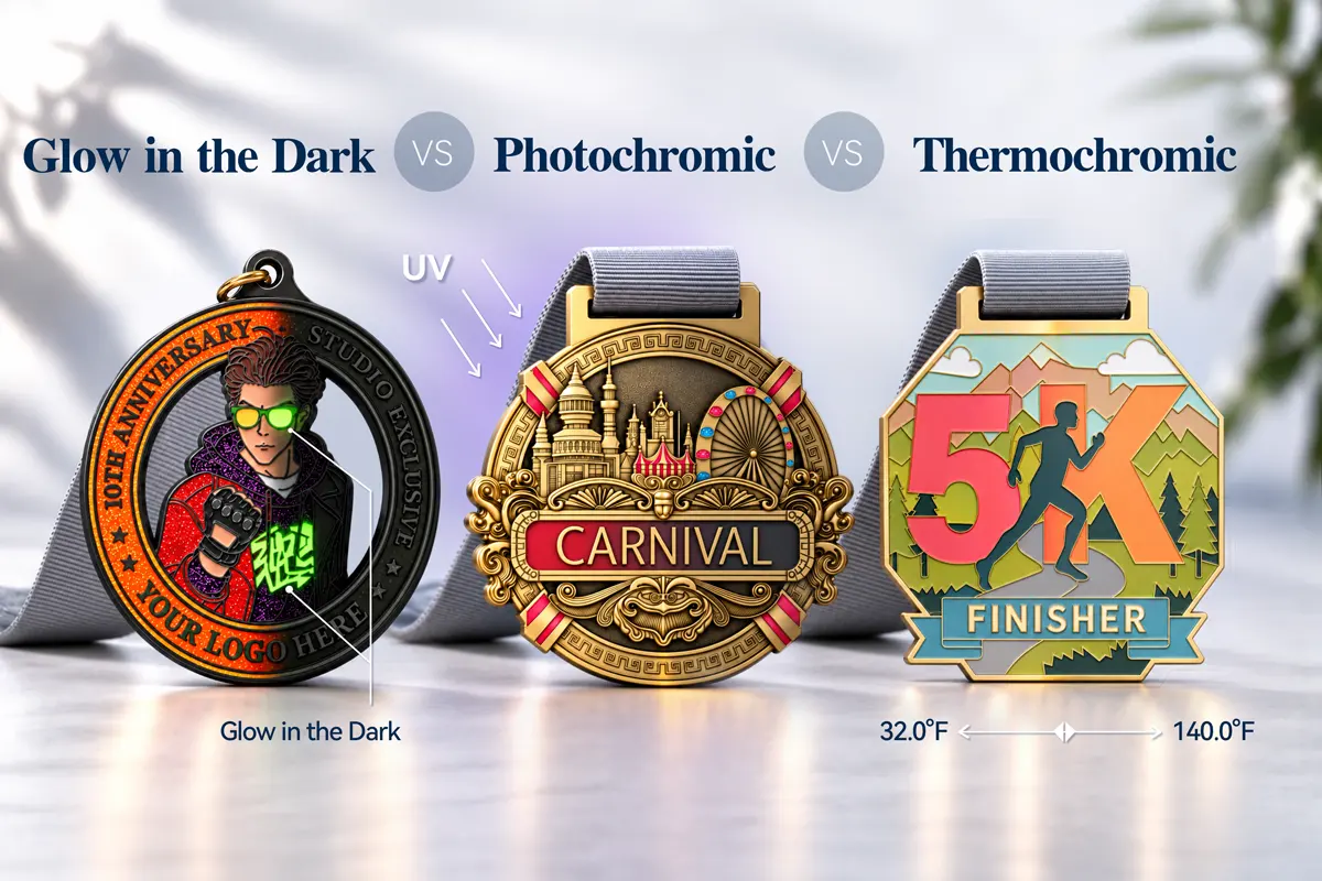 Glow in the Dark VS Photochromic VS Thermochromic Glow in the Dark VS Photochromic VS Thermochromic