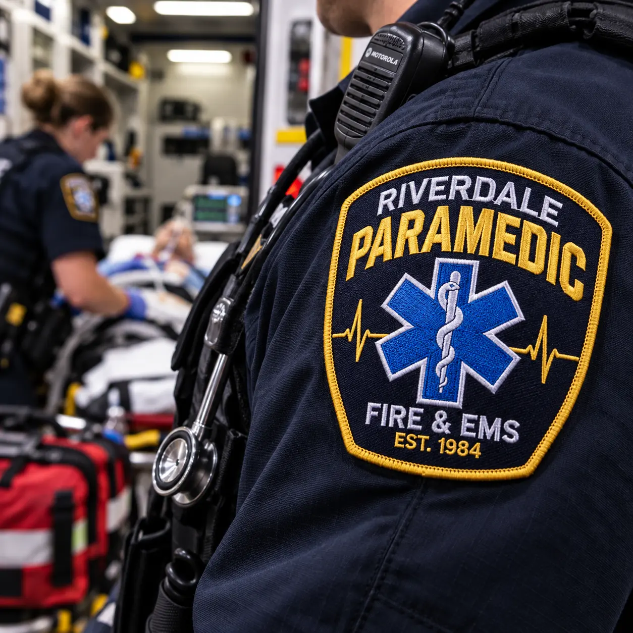 Paramedic Services EMS Challenge Coins