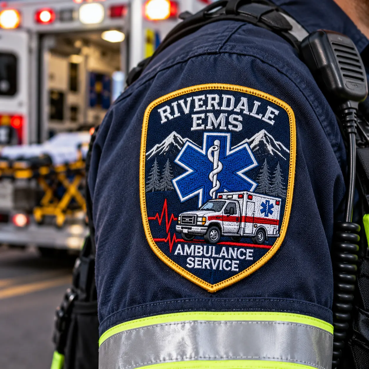 Ambulance Services EMS Challenge Coins
