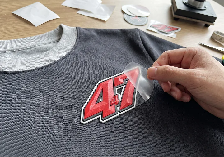 Custom TPU Patches for Sportswear Sportswear