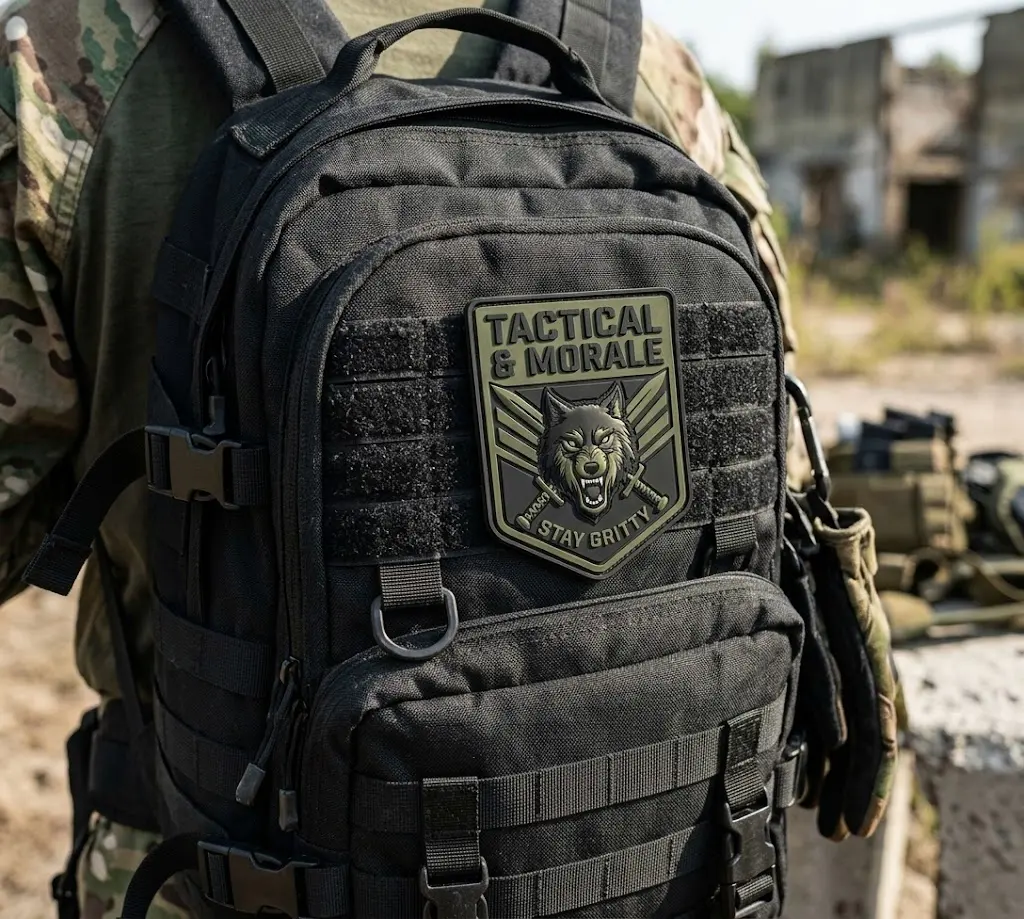 Tactical Backpack Patches with Military Morale Emblems Tactical Backpack Patches with Military Morale Emblems