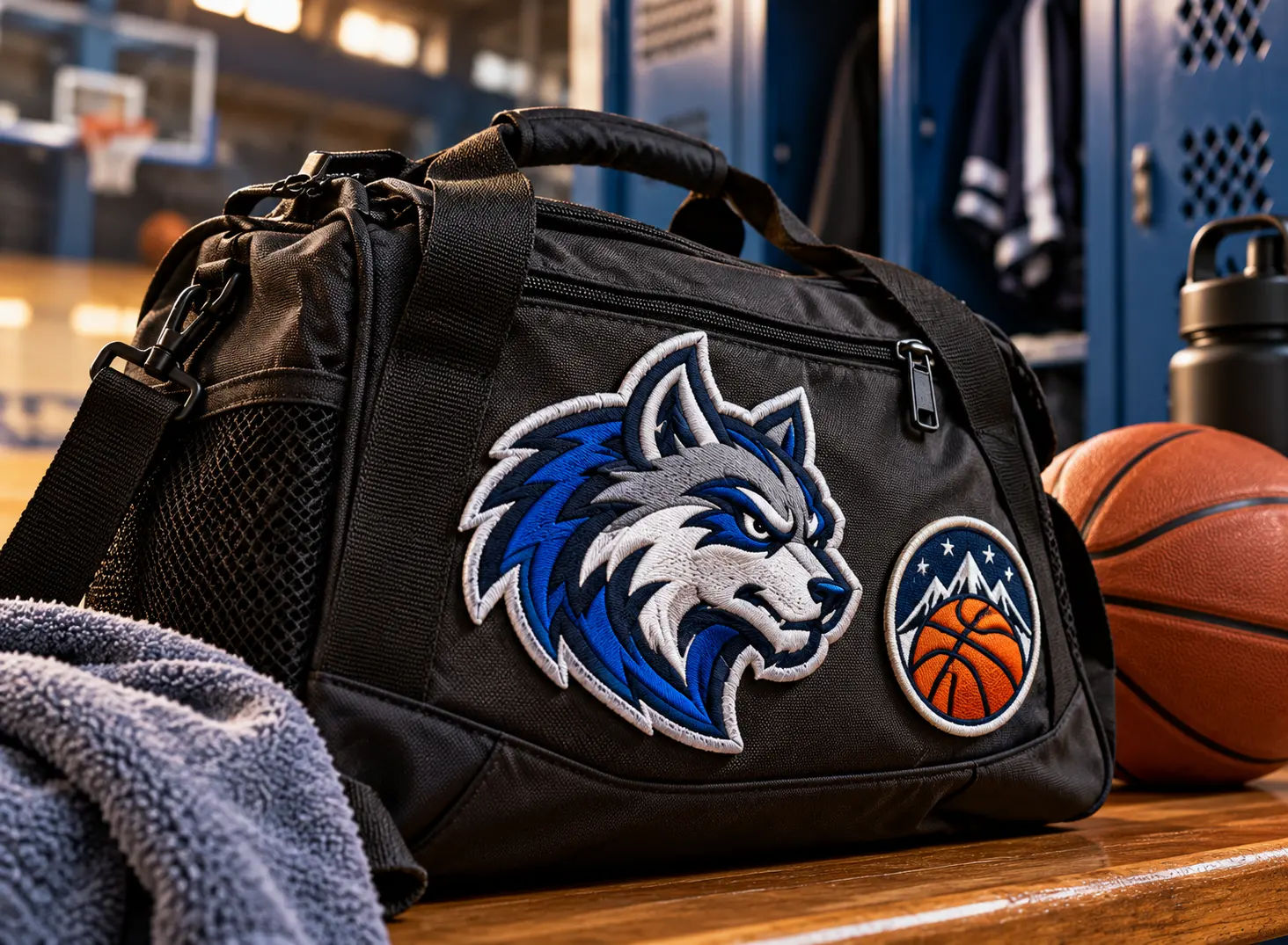 Sports Bag Patches with Team Logos