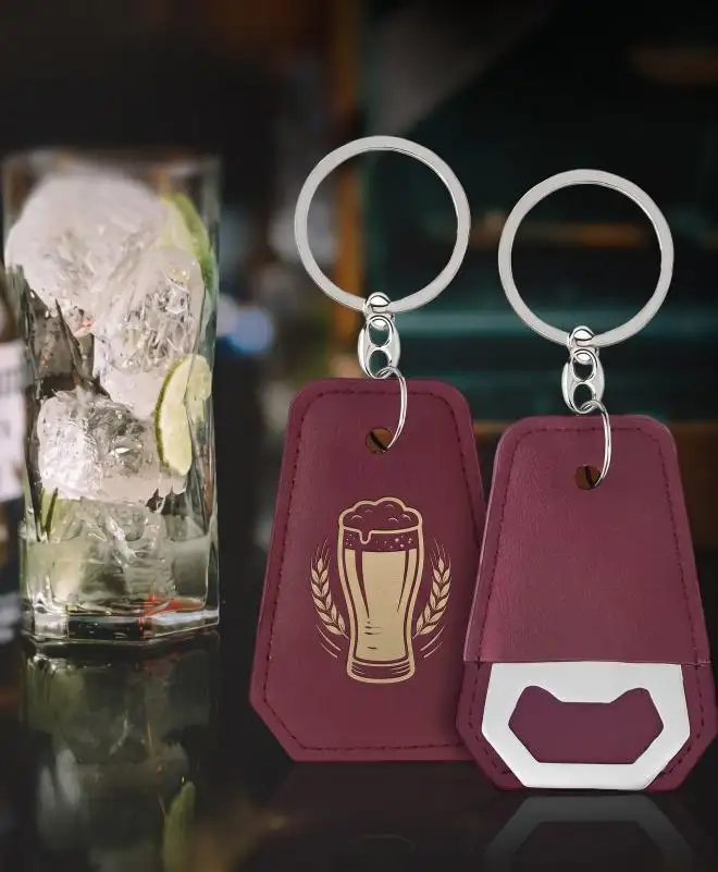 Leather Bottle Openers