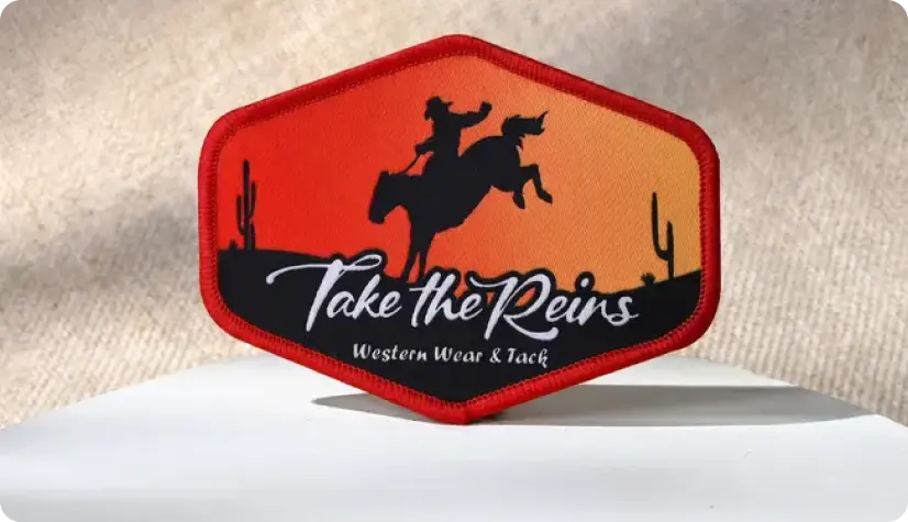 full color printed patches full color printed patches