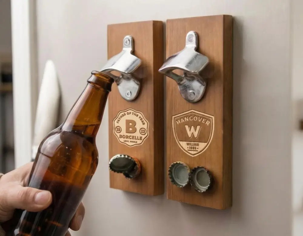 Custom Wall Mounted Bottle Openers