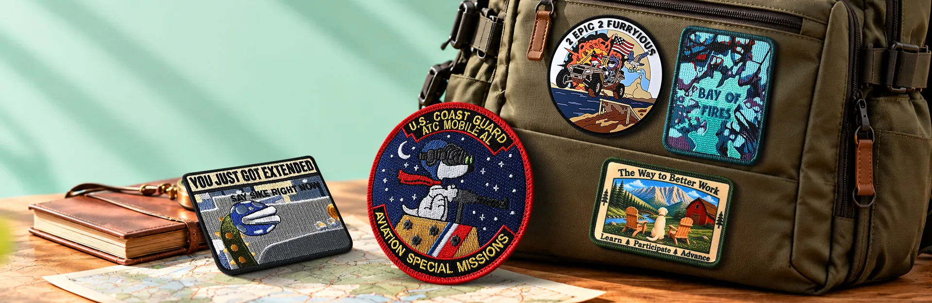 Custom Backpack Patches Custom Backpack Patches