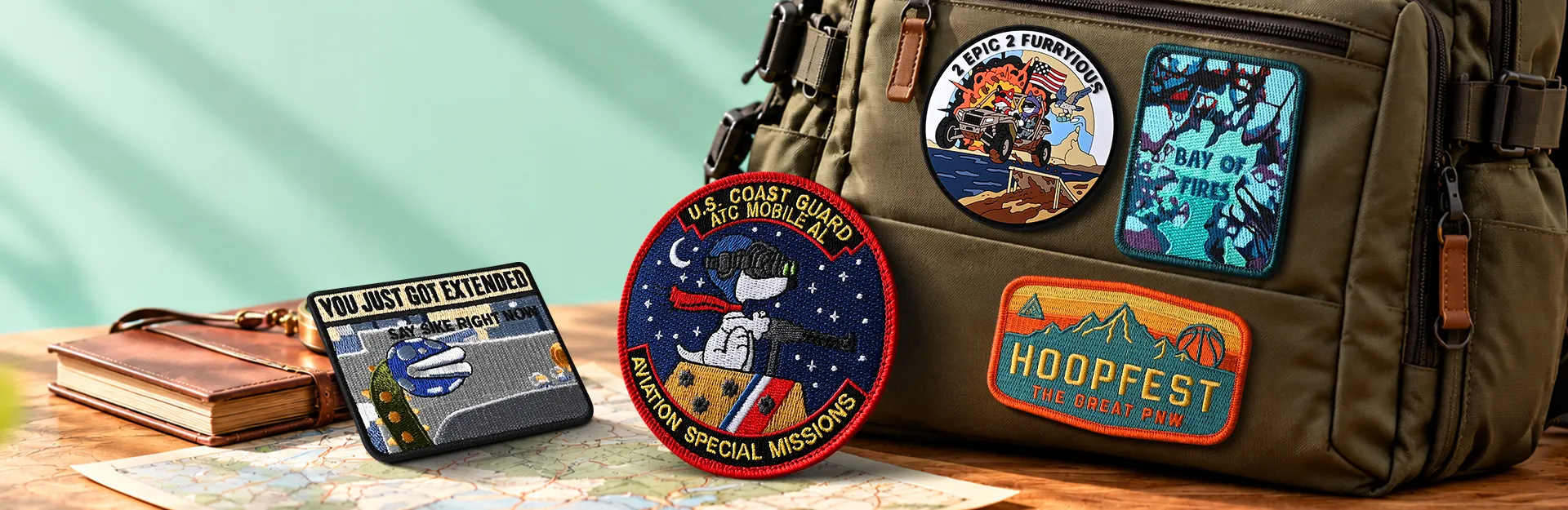 Custom Backpack Patches Custom Backpack Patches