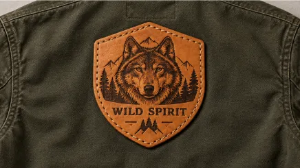 Custom Leather Clothing Patches Custom Leather Clothing Patches