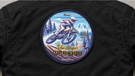 Custom Embroidered + Printed Clothing Patches Custom Embroidered + Printed Clothing Patches