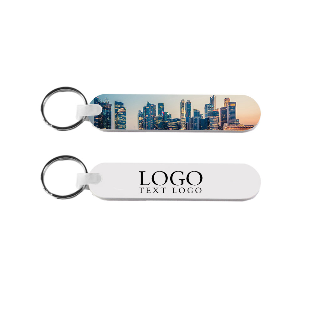 Thick Foam Nail File Keychain With Logo-Group