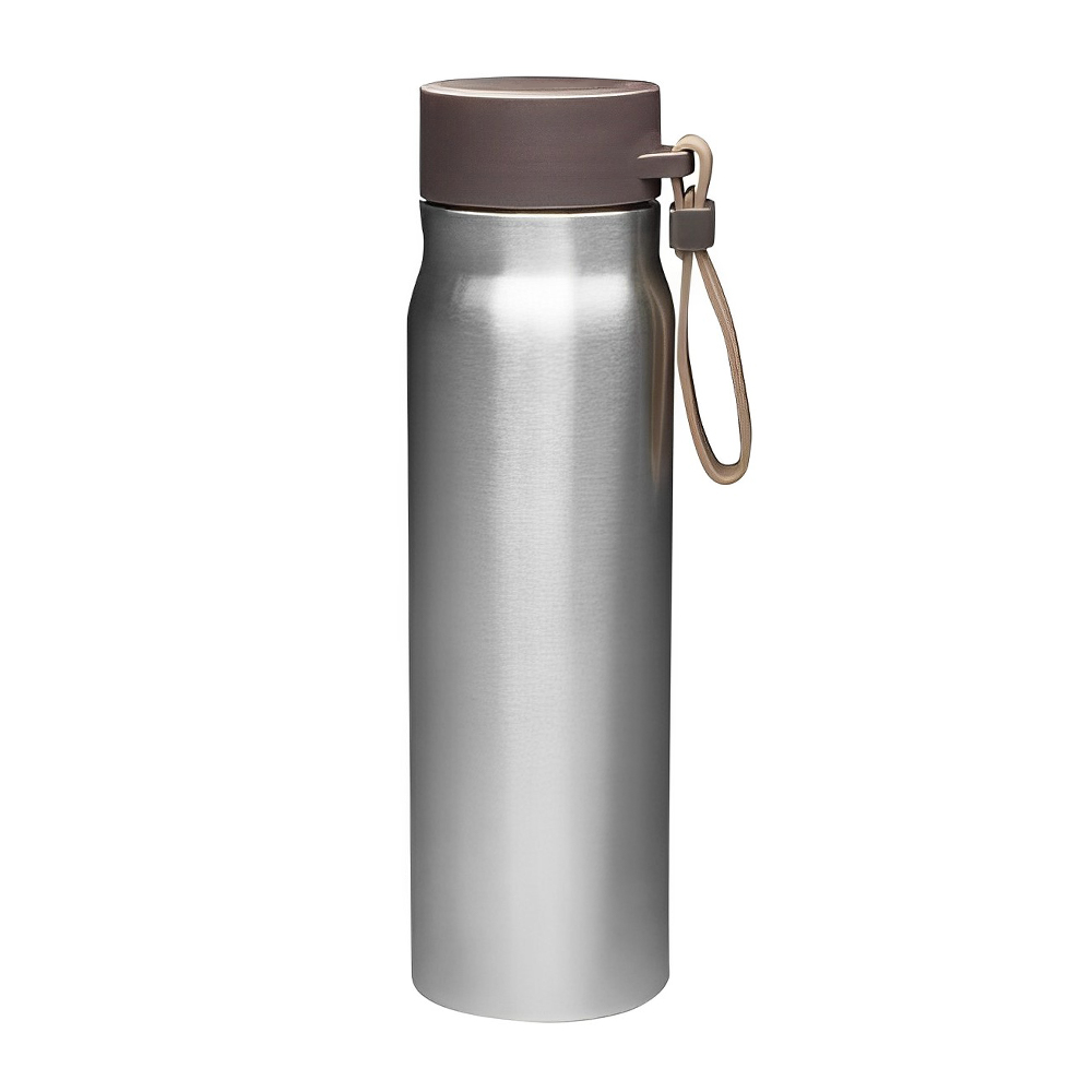 Custom 17 Oz Vacuum Insulated Water Bottles Brown Color
