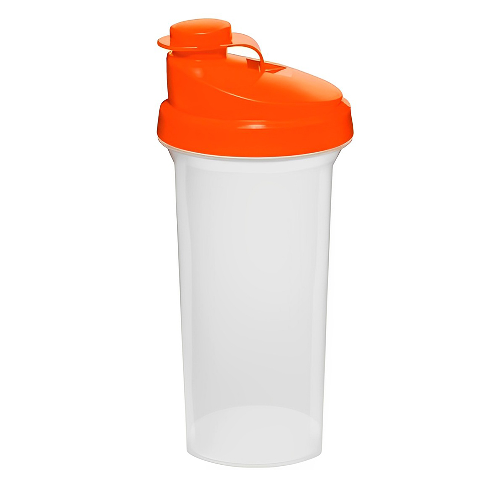 Custom 25 Oz Plastic Custom Shaker Bottle Orange Color