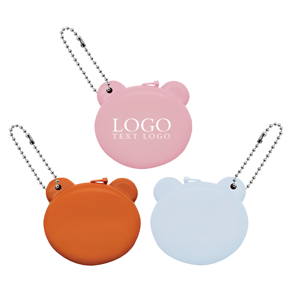 Cuty Bear Measure Keychain Group With Logo