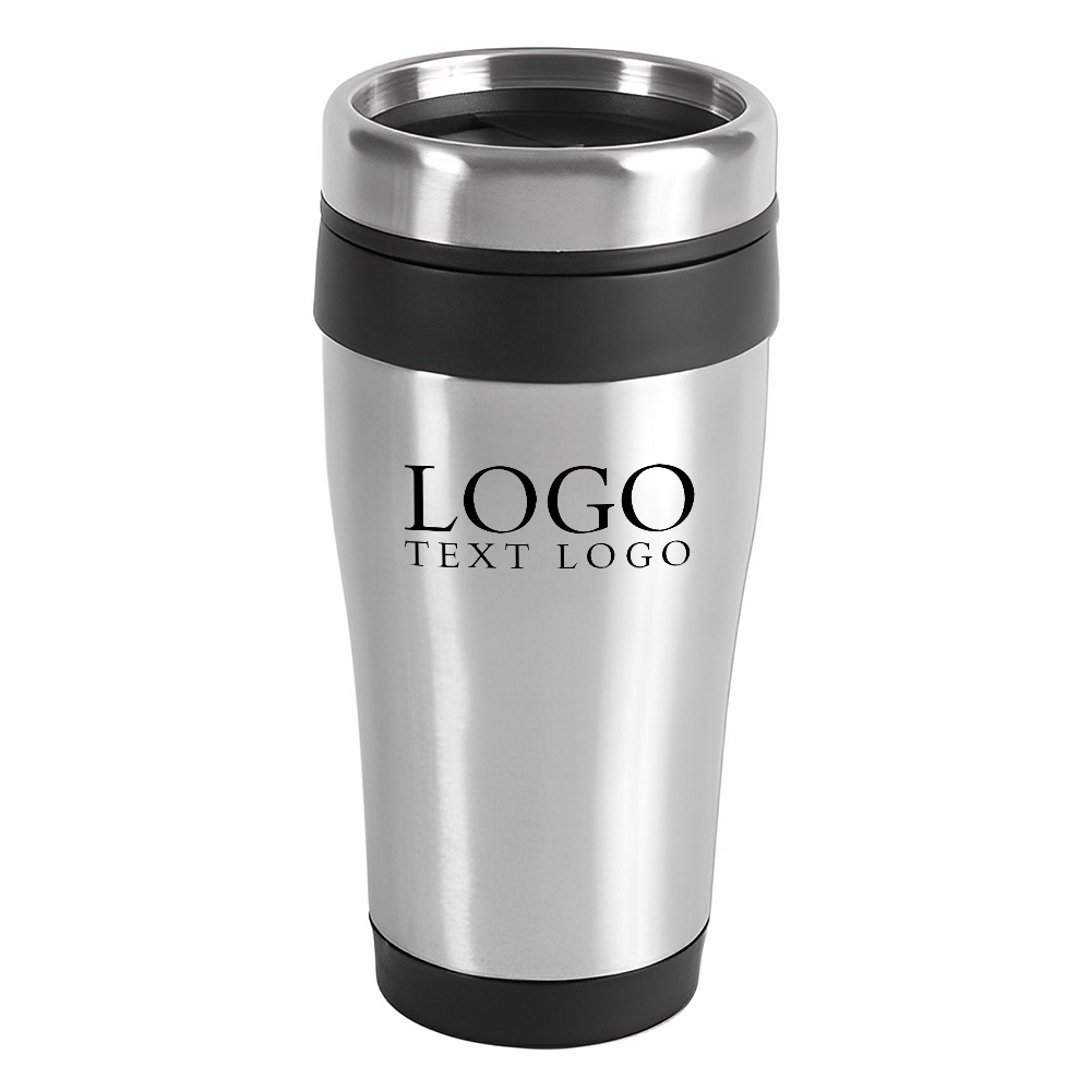 Marketing 16 oz Blue Monday Travel Tumbler Black With Logo
