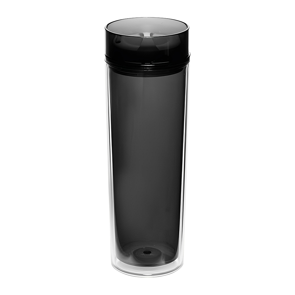 Advertising Slim Double Wall Tumblers Charcoal