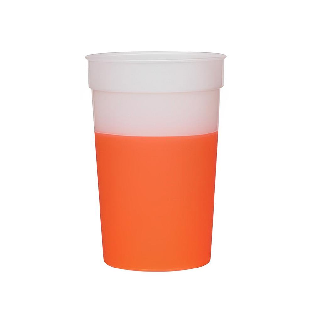 Advertising 22 Oz Game Day Cup Frost Orange