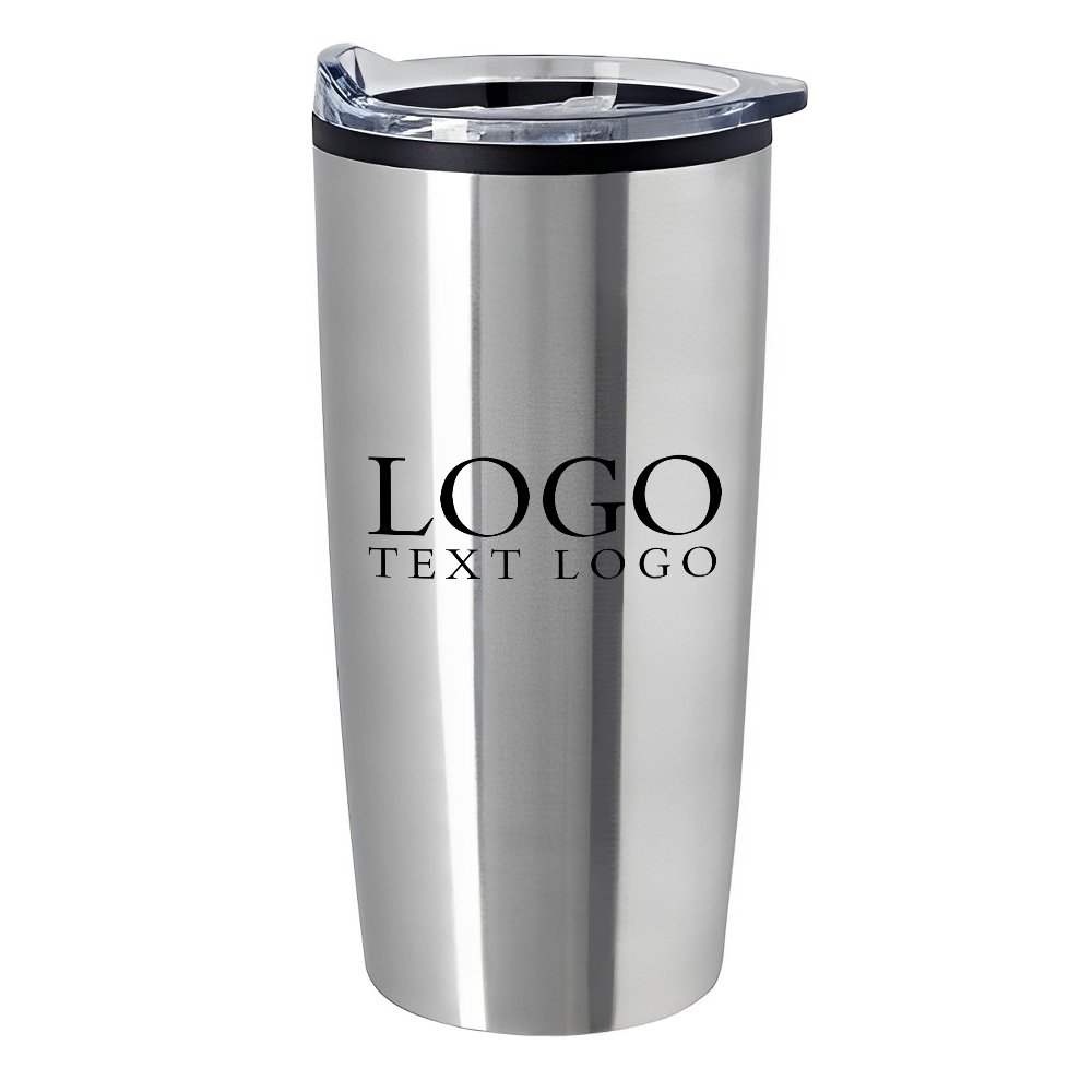 Personalized 20 Oz Elate Himalayan Tumbler Silver With Logo