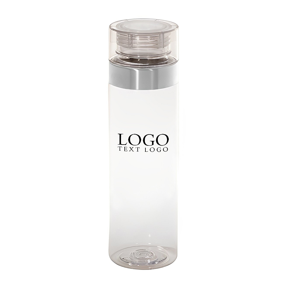 Custom Tritan Vortex 27 oz Plastic Bottle Clear With Logo